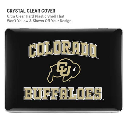 University of Colorado CU Logo on Gold MacBook Pro 14in (2021-24) Case plus Skin